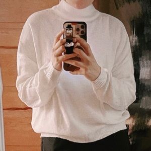 *Brave Soul London* Soft Knit Low Turtleneck Sweater Top